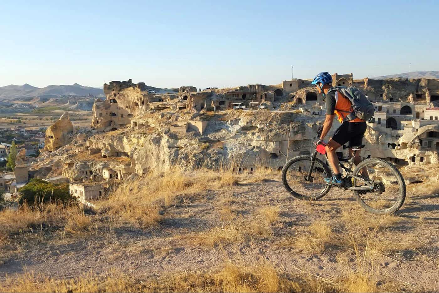 רוכבים אופני הרים בטורקיה