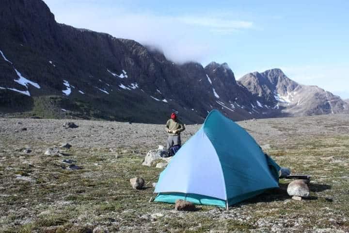 אוהל טיול גרינלנד