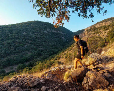 7.5 קילומטרים בערוץ נחל מאתגר - שטח קטן שנותן סיבוב חזק שביל הבנים הדרוזים